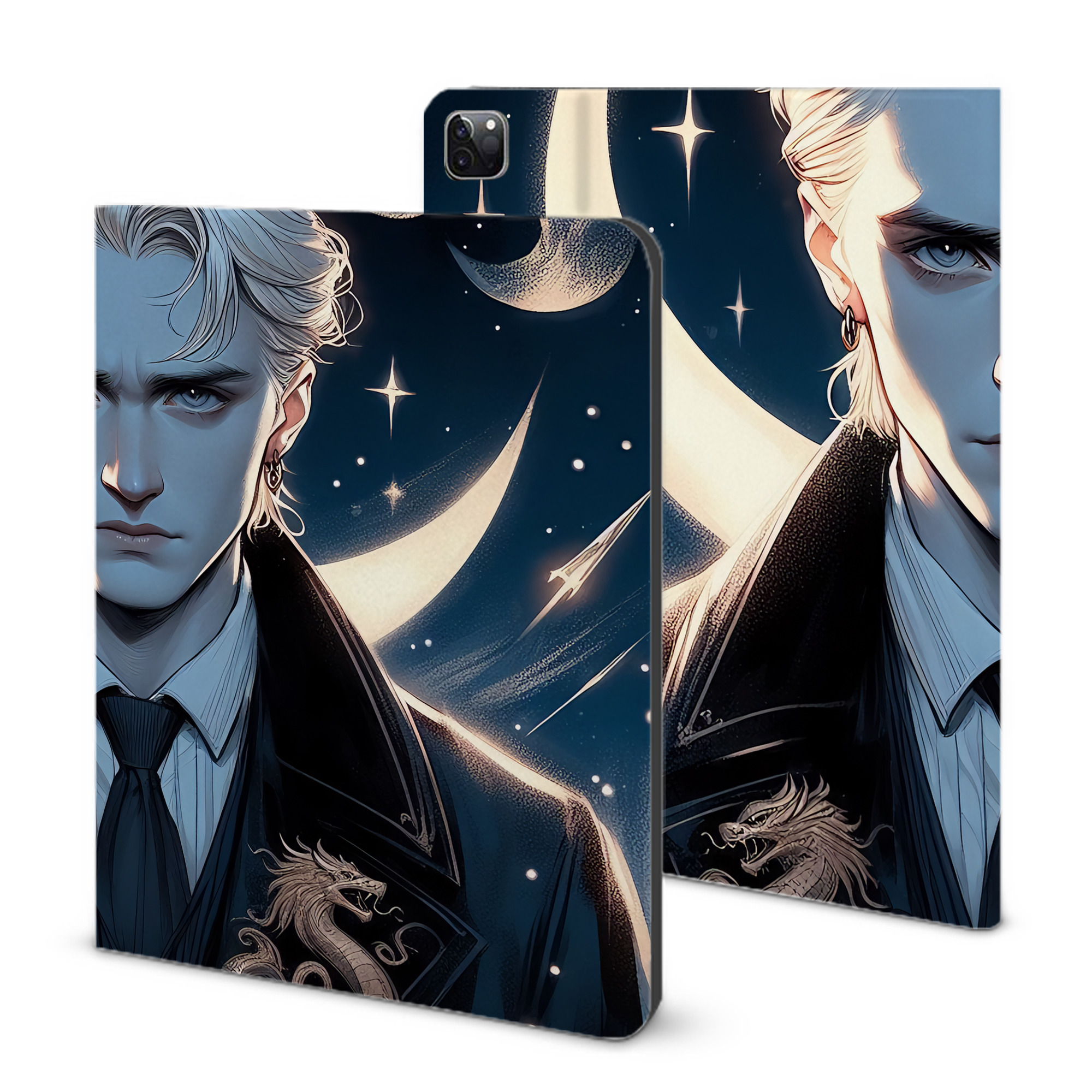 （画像用） Harry Potter ハリー・ポッターシリーズ IPad ケース ブック型 PUレザー TPU 耐衝撃 軽量 薄型 ペン収納なし 全面保護 IPad 各モデル対応